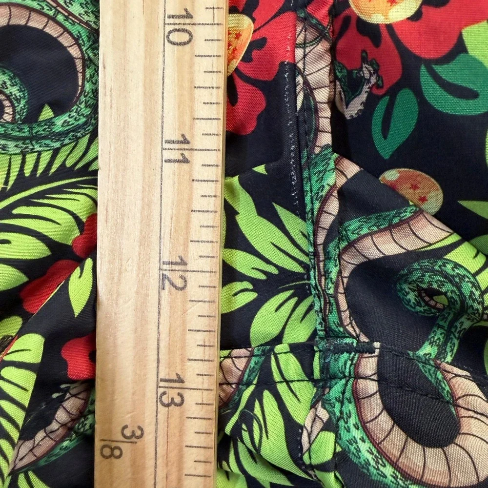 Dragon Ball Super Shenron Dragon Swim Trunks Mens Size XL Anime Tropical Summer